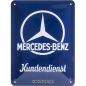 Preview: Blechschild Mercedes Kundendienst klein 1